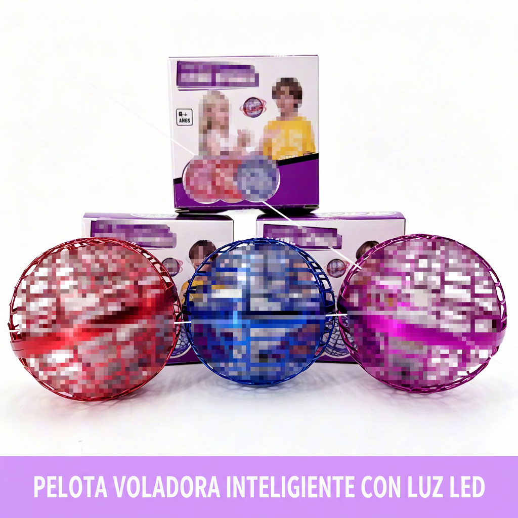 Pelota Giroscópica Voladora con Luz LED para Niños - 3