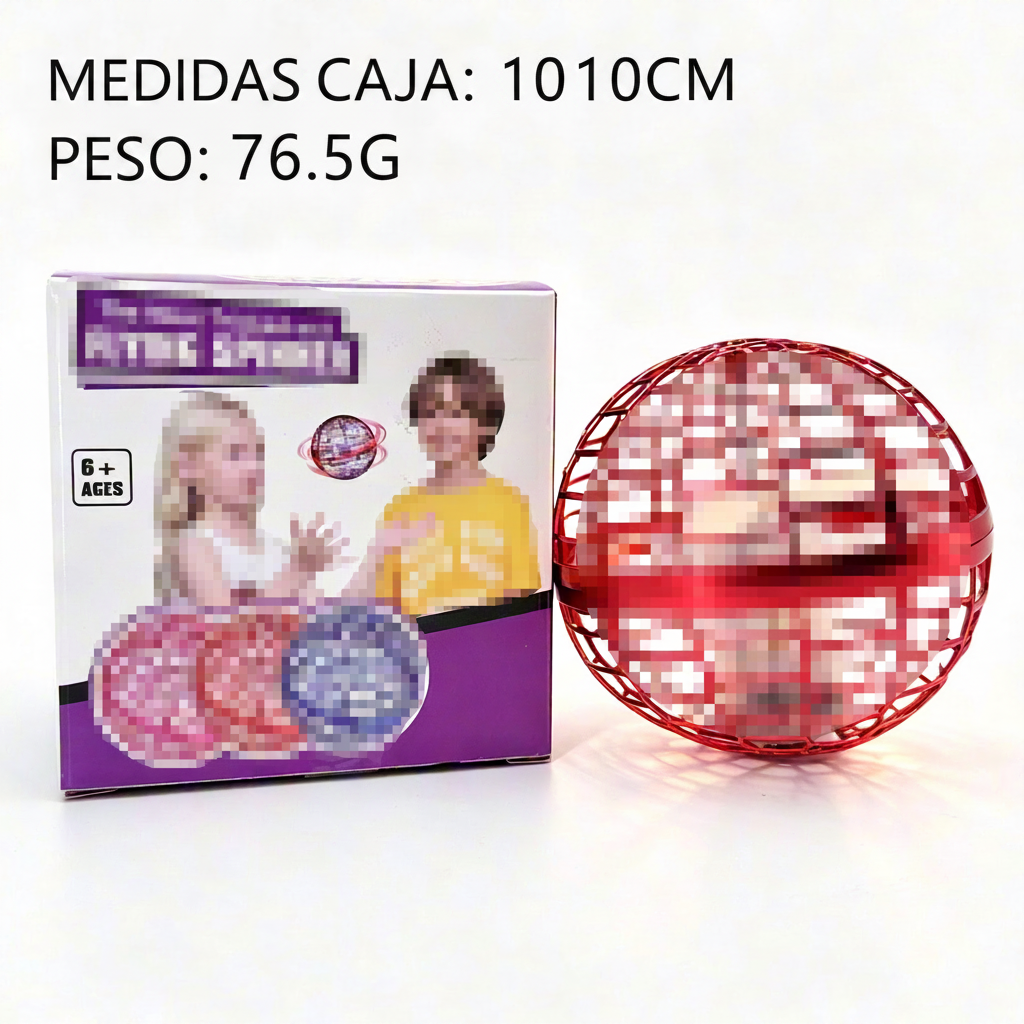 Pelota Giroscópica Voladora con Luz LED para Niños - 4
