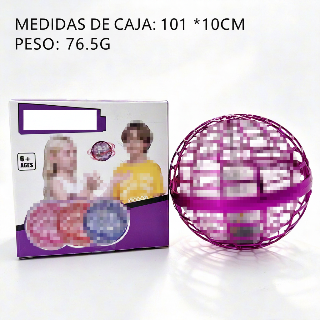 Pelota Giroscópica Voladora con Luz LED para Niños - 6