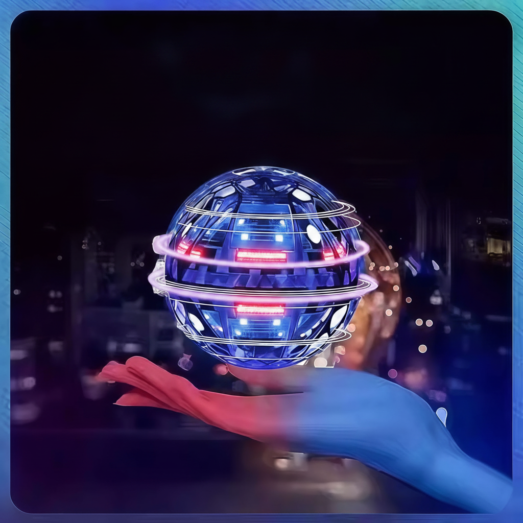 Pelota Giroscópica Voladora con Luces LED y Sensor - 11