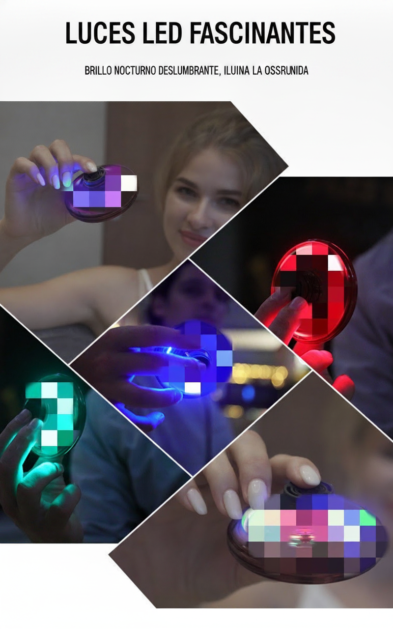 Pelota Giroscópica Voladora con Luces LED y Sensor - 16