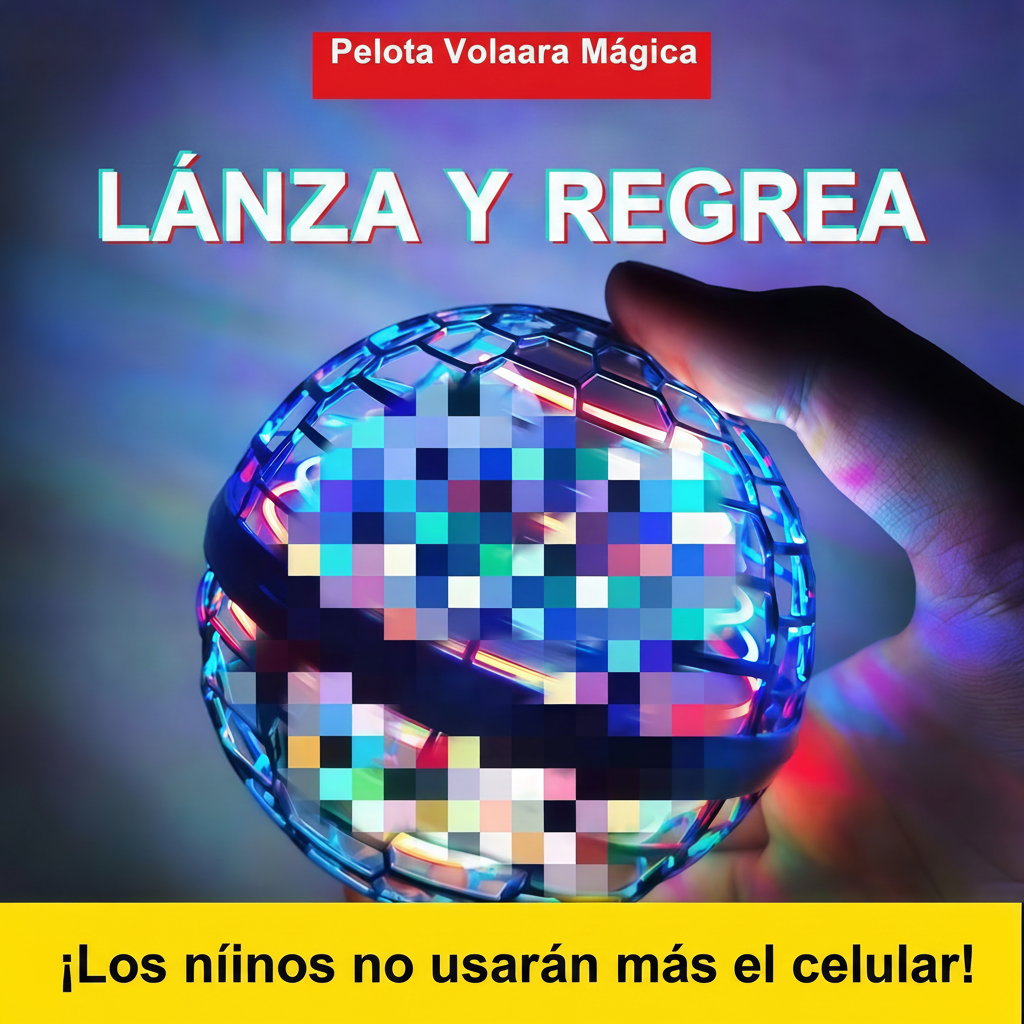 Pelota Giroscópica Voladora con Luces LED y Sensor - 2