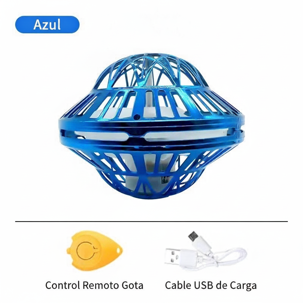 Pelota Mágica Flotante con Luz LED y Control - 3