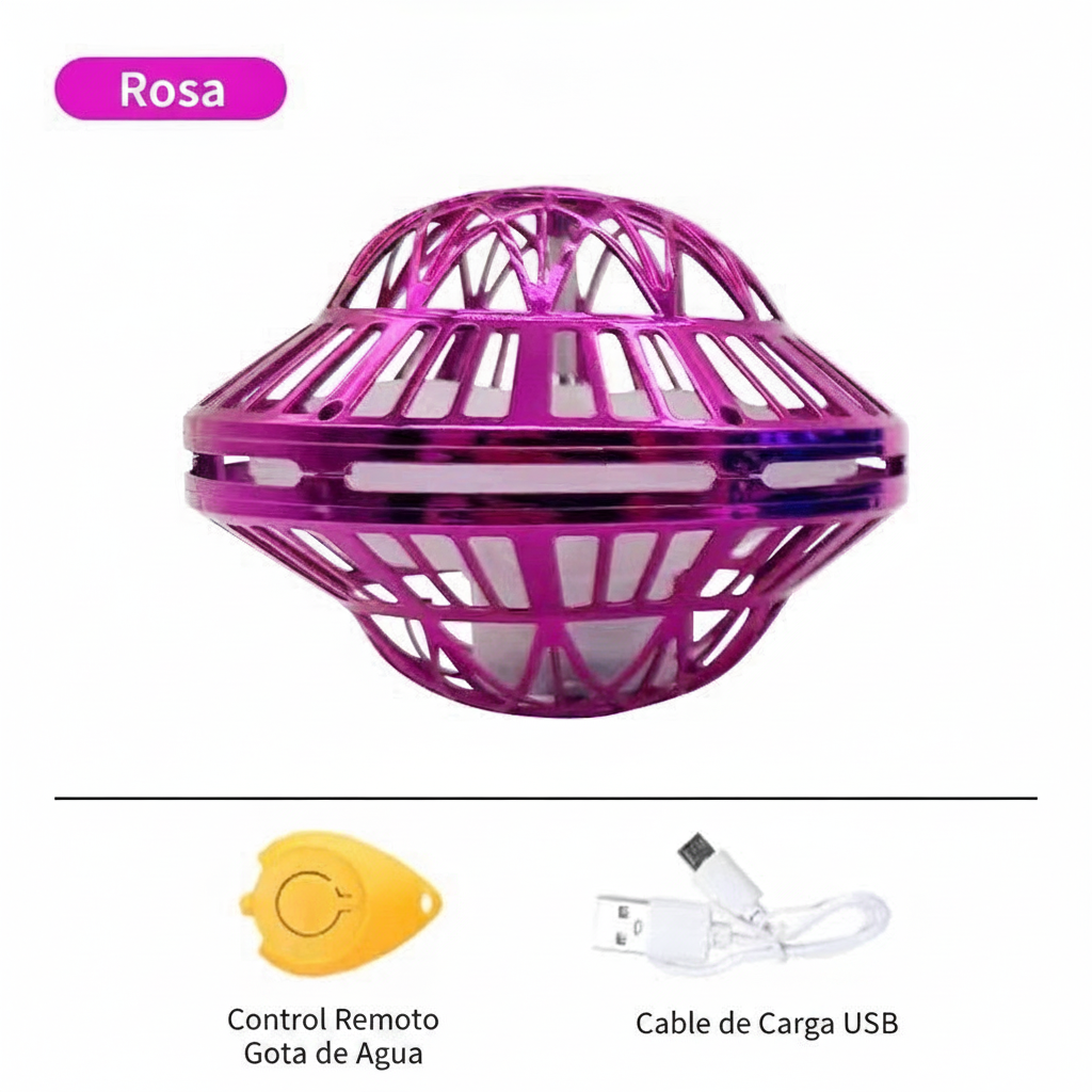 Pelota Mágica Flotante con Luz LED y Control - 5