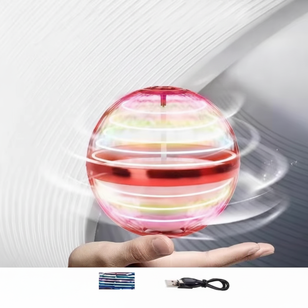 Pelota Mágica Flotante con Luz LED y Control - 10