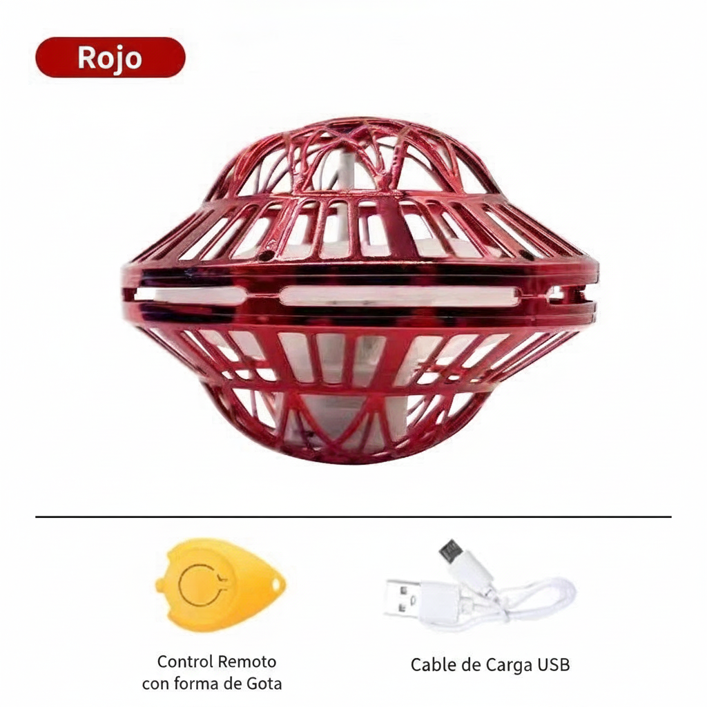 Pelota Mágica Flotante con Luz LED y Control