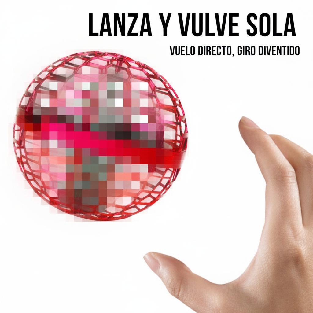Pelota Mágica Flotante con Luz LED y Control