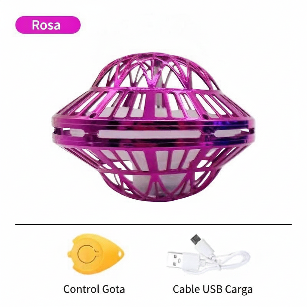 Pelota Mágica Flotante con Luz LED y Control