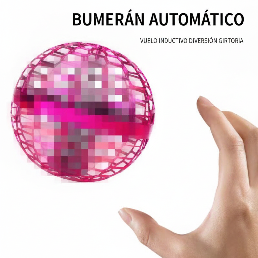 Pelota Mágica Flotante con Luz LED y Control