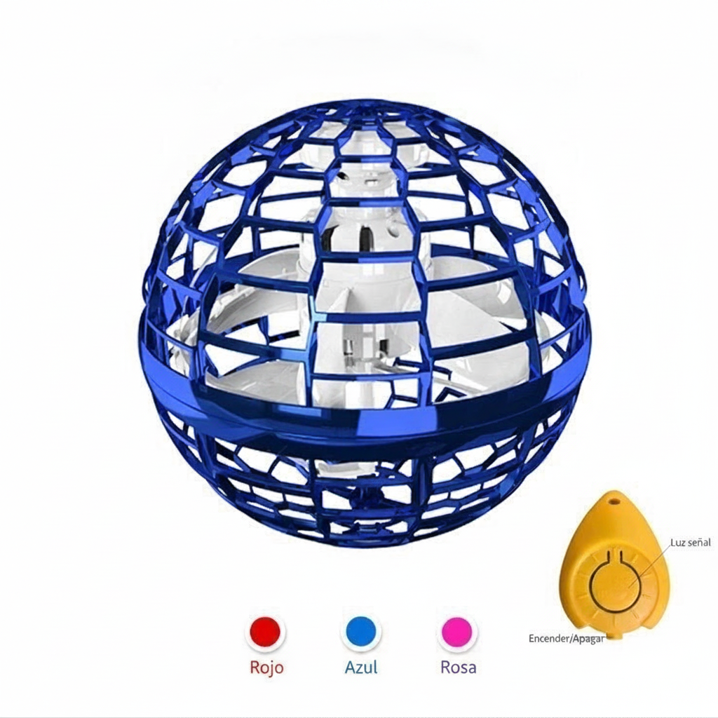 Pelota Mágica Flotante con Luz LED y Control