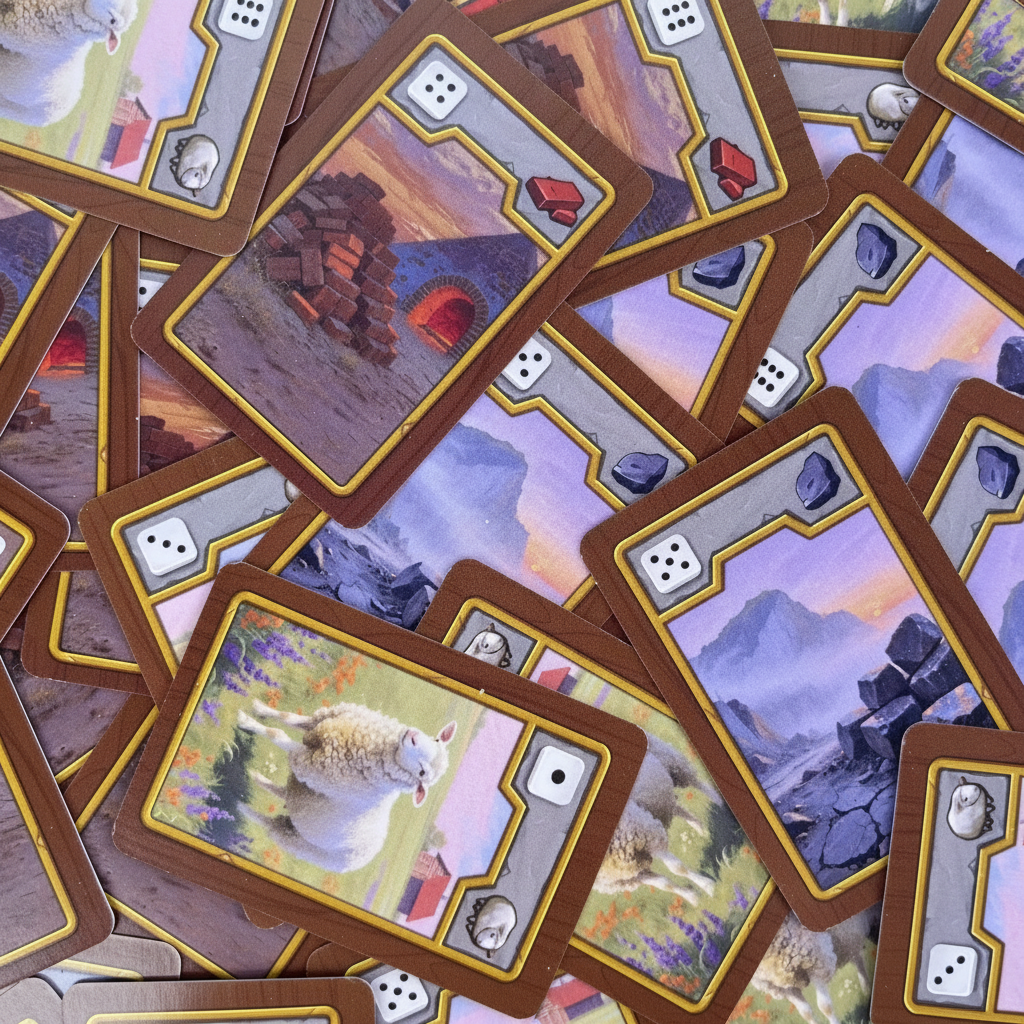 Juego de Mesa Catan Versión Viajera Portátil 2-4 Jugadores