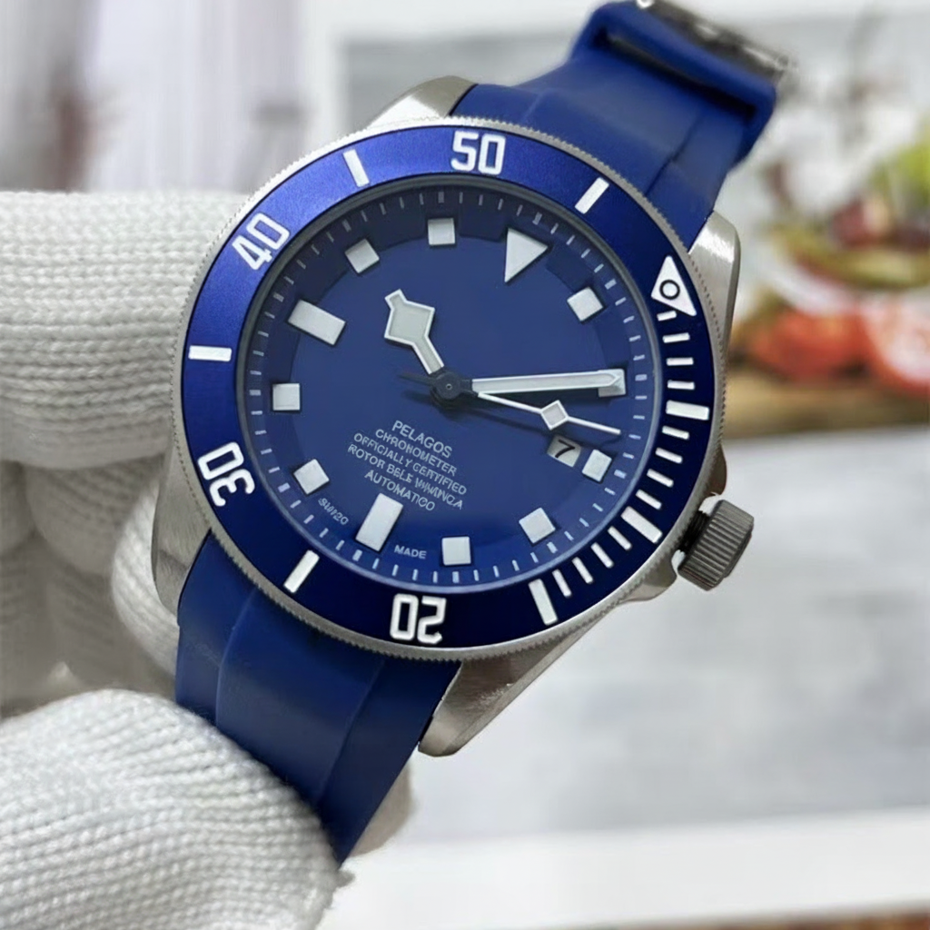 Reloj Automático para Hombre Acero Inoxidable Luminoso