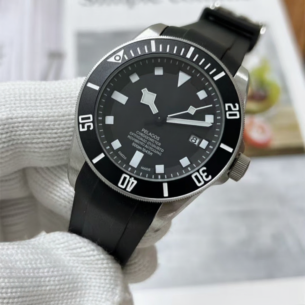 Reloj Automático para Hombre Acero Inoxidable Luminoso