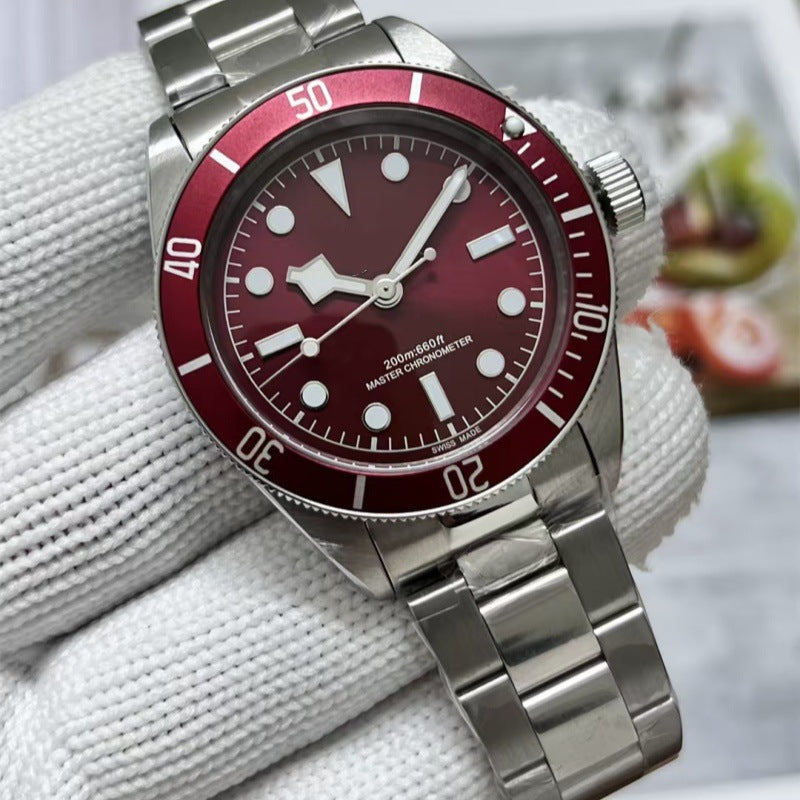 Reloj Automático para Hombre Acero Inoxidable Luminoso