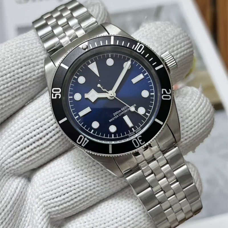 Reloj Automático para Hombre Acero Inoxidable Luminoso