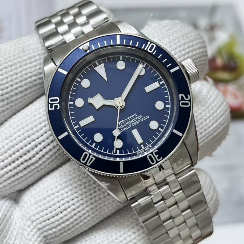 Reloj Automático para Hombre Acero Inoxidable Luminoso