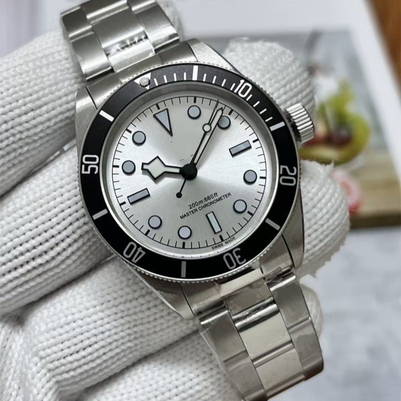 Reloj Automático para Hombre Acero Inoxidable Luminoso