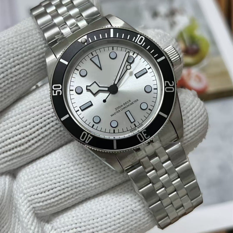 Reloj Automático para Hombre Acero Inoxidable Luminoso