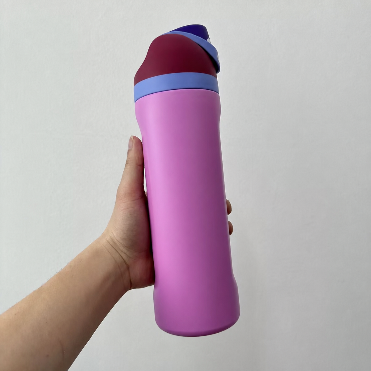 Termo deportivo acero inoxidable con popote 710-950 ml