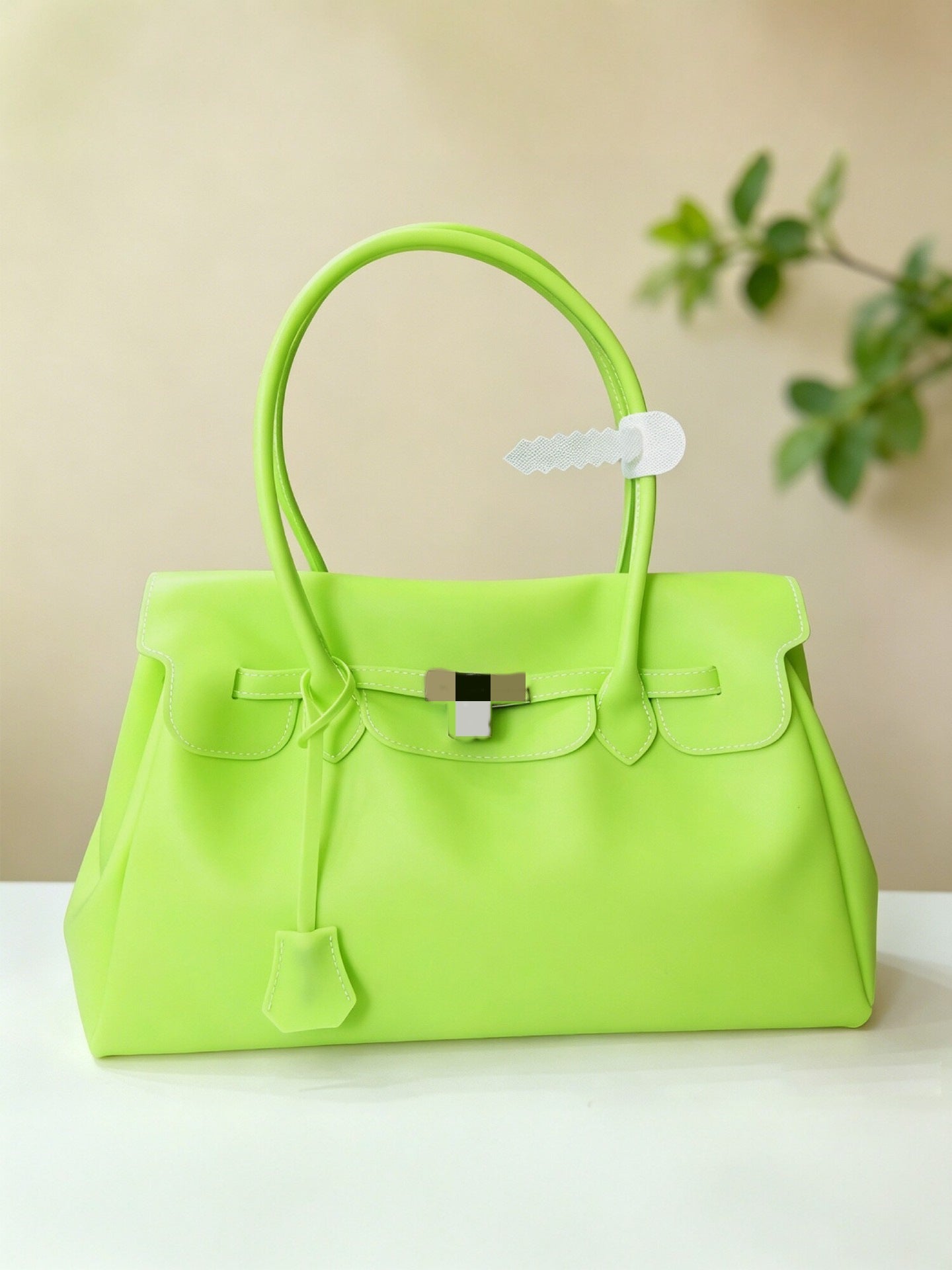 Bolsa Jelly Tote PVC Transparente Gran Capacidad - 2