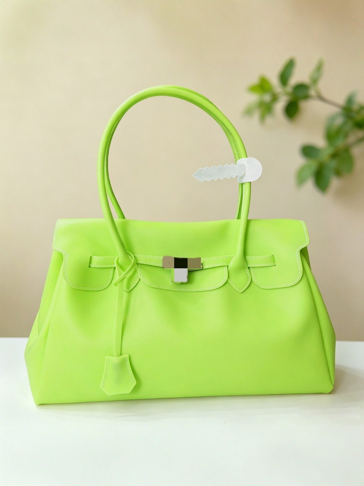 Bolsa Jelly Tote PVC Transparente Gran Capacidad - 2