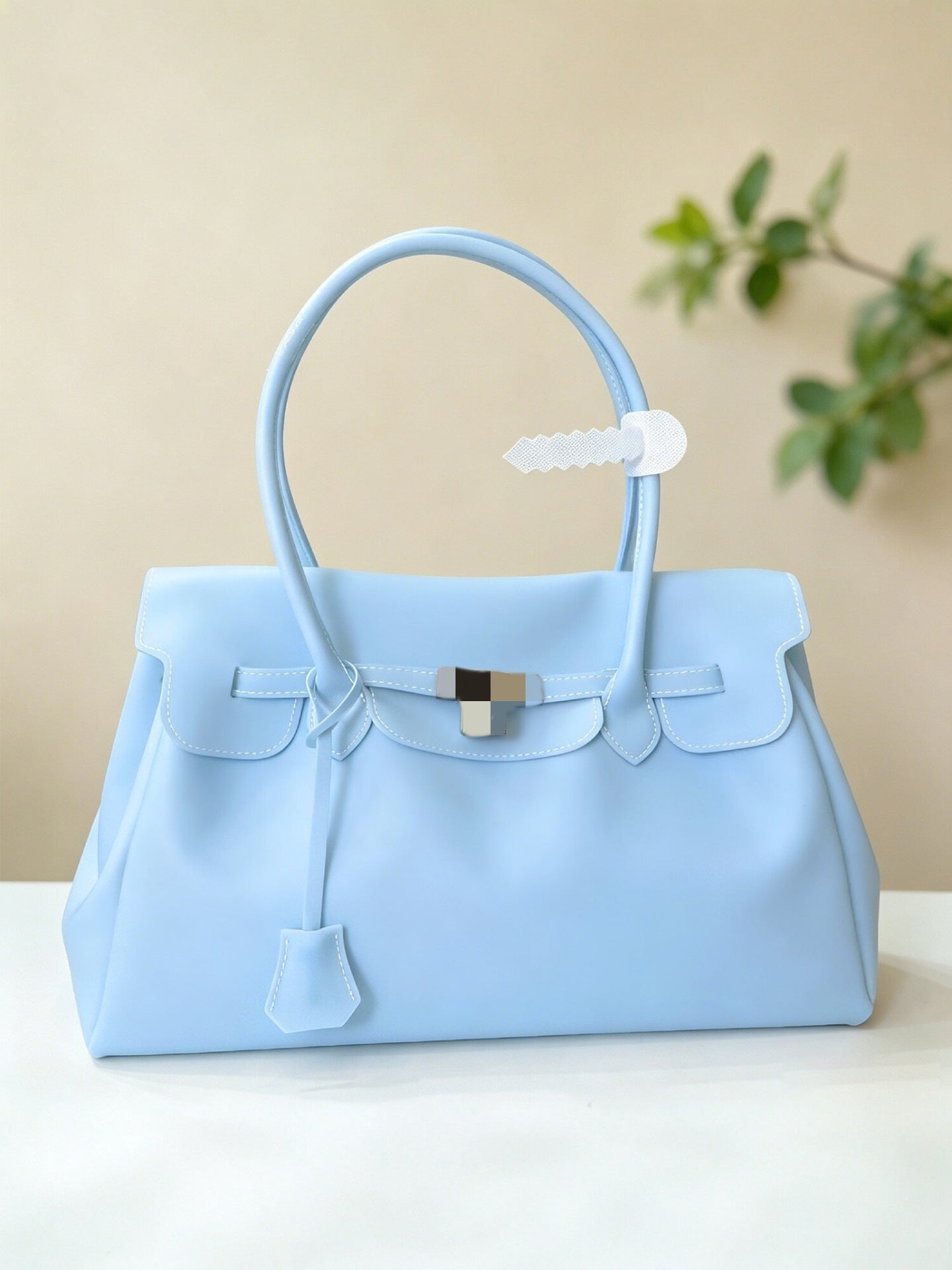 Bolsa Jelly Tote PVC Transparente Gran Capacidad - 3