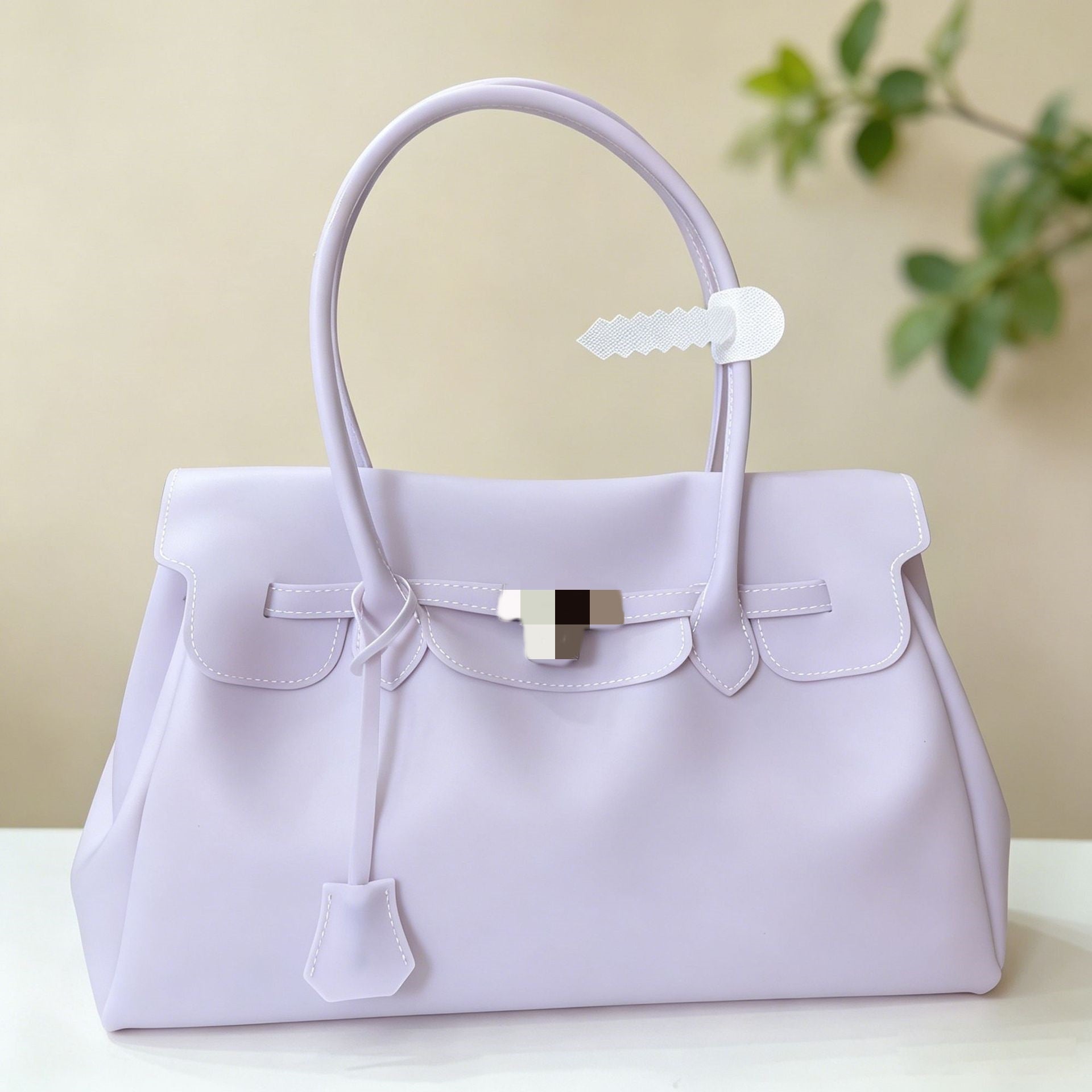 Bolsa Jelly Tote PVC Transparente Gran Capacidad - 6