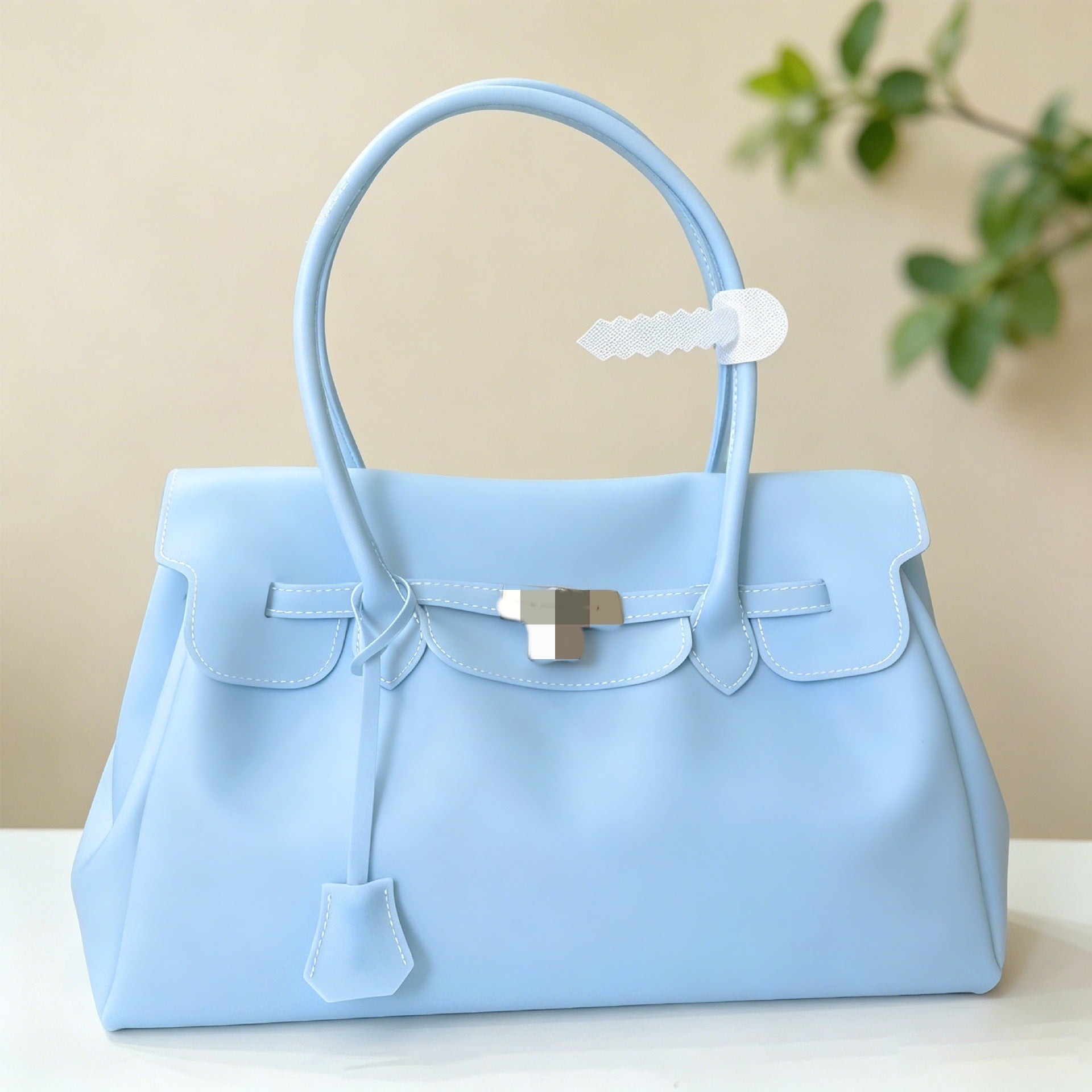 Bolsa Jelly Tote PVC Transparente Gran Capacidad - 8