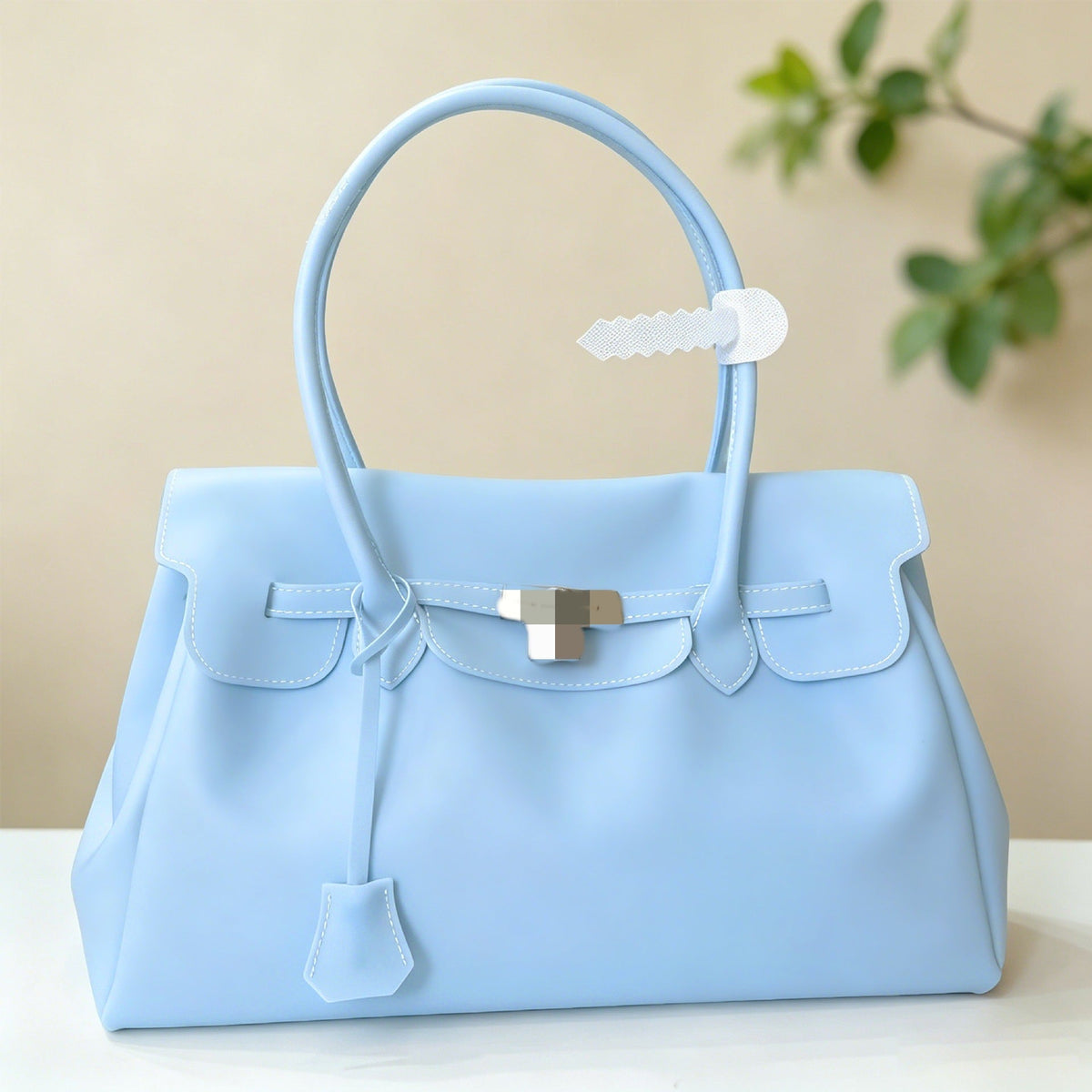 Bolsa Jelly Tote PVC Transparente Gran Capacidad