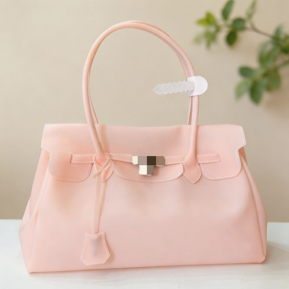 Bolsa Jelly Tote PVC Transparente Gran Capacidad