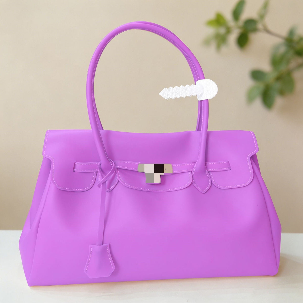 Bolsa Jelly Tote PVC Transparente Gran Capacidad