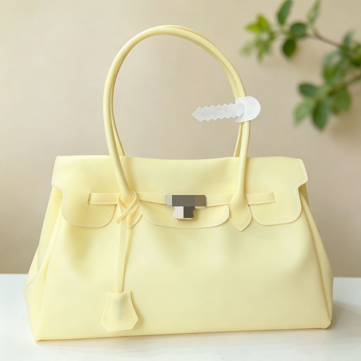 Bolsa Jelly Tote PVC Transparente Gran Capacidad