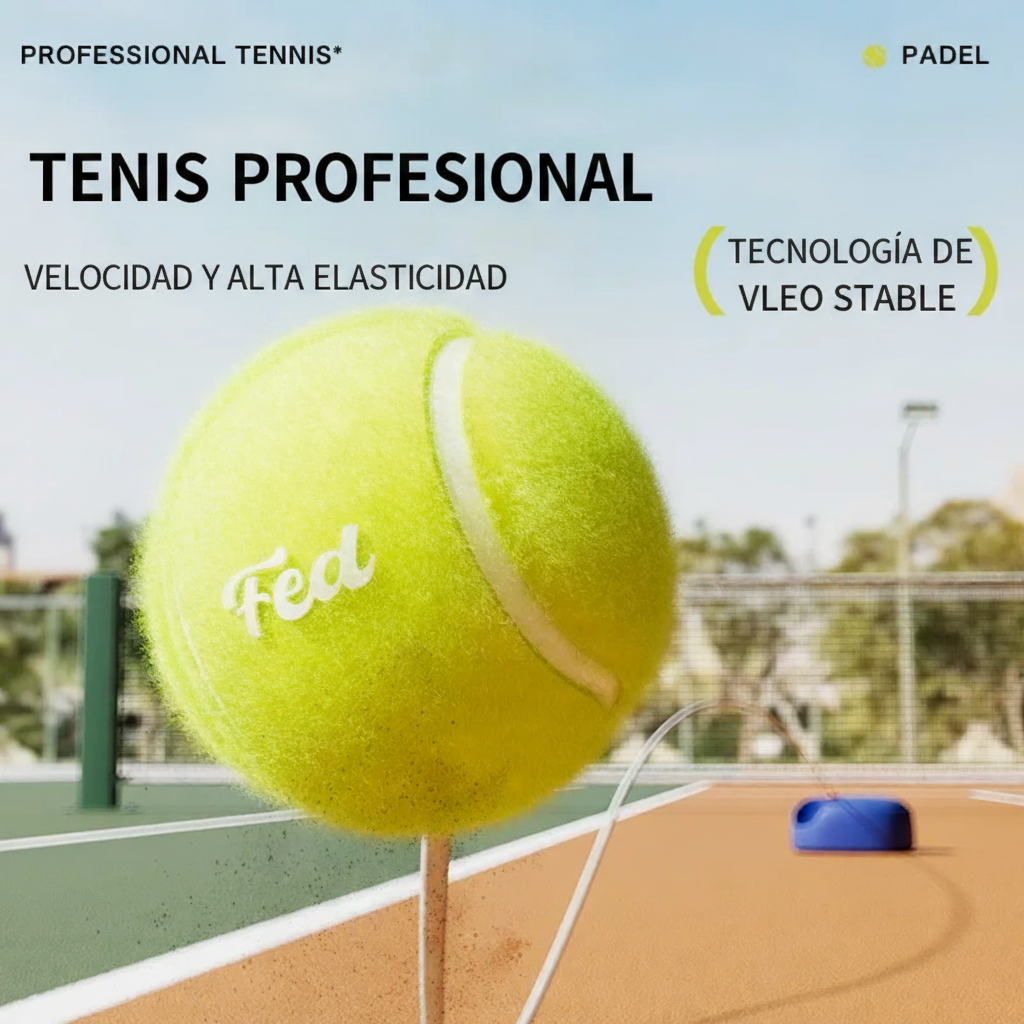 Raqueta Pickleball FED para Niños con Base Entrenamiento