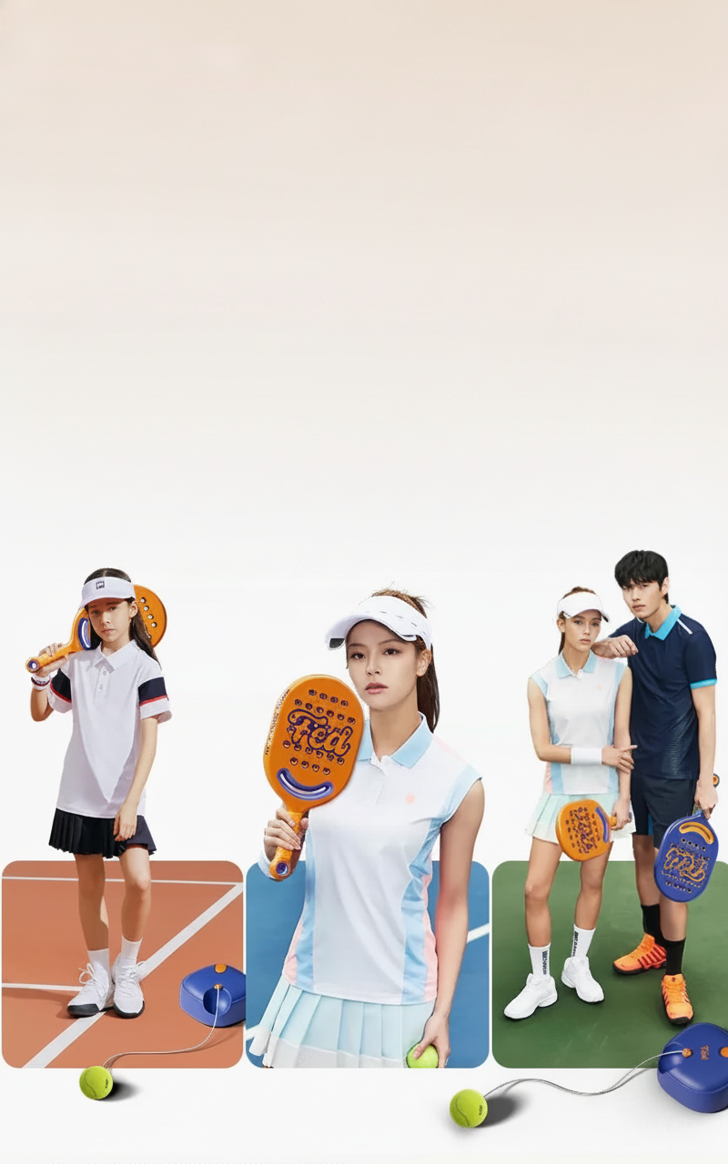 Raqueta Pickleball FED para Niños con Base Entrenamiento