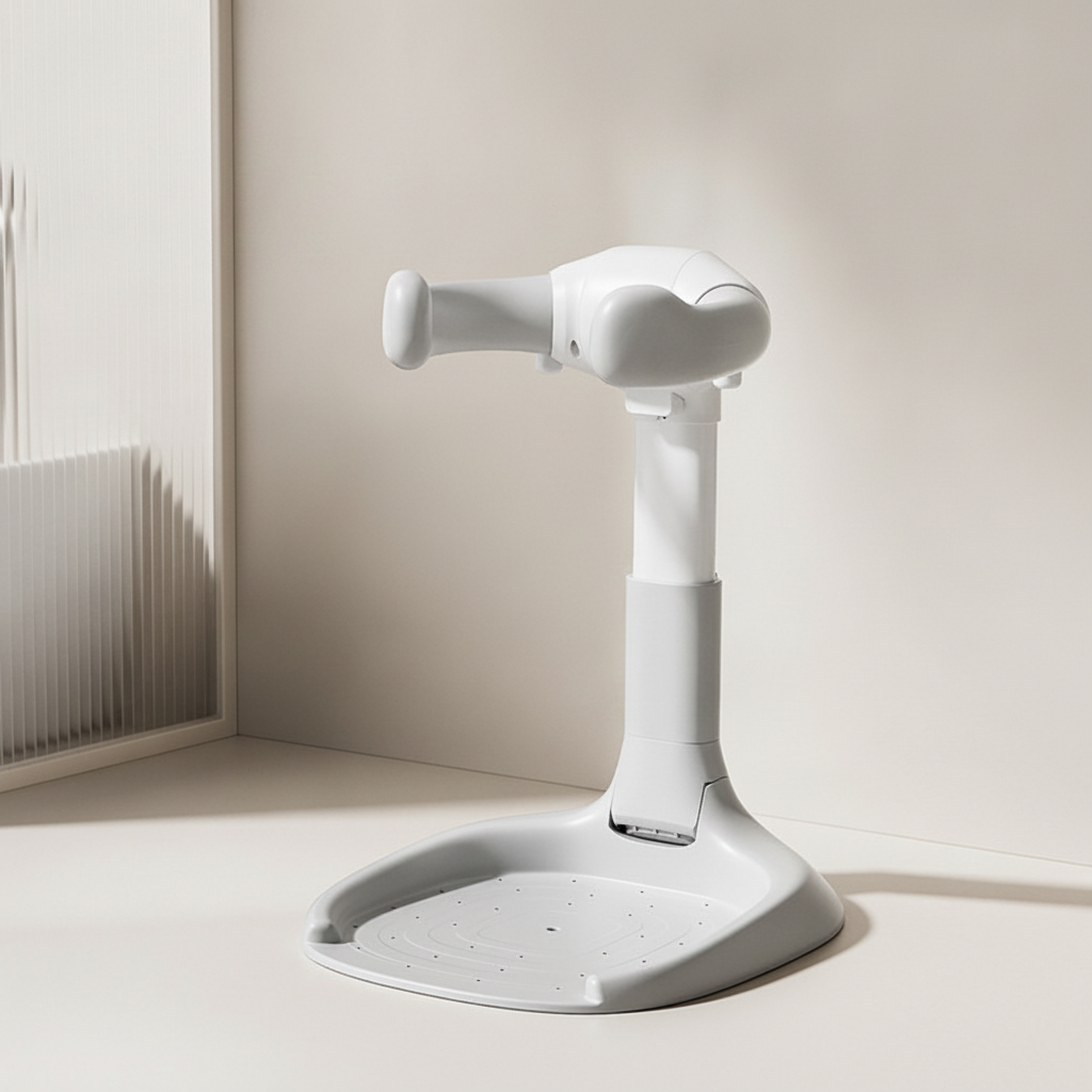 Bañera plegable ajustable para bebé con asiento antiderrapante