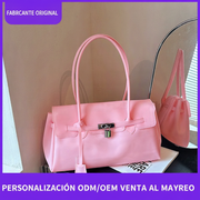 Bolsa tote de plástico grande con cierre magnético - 1