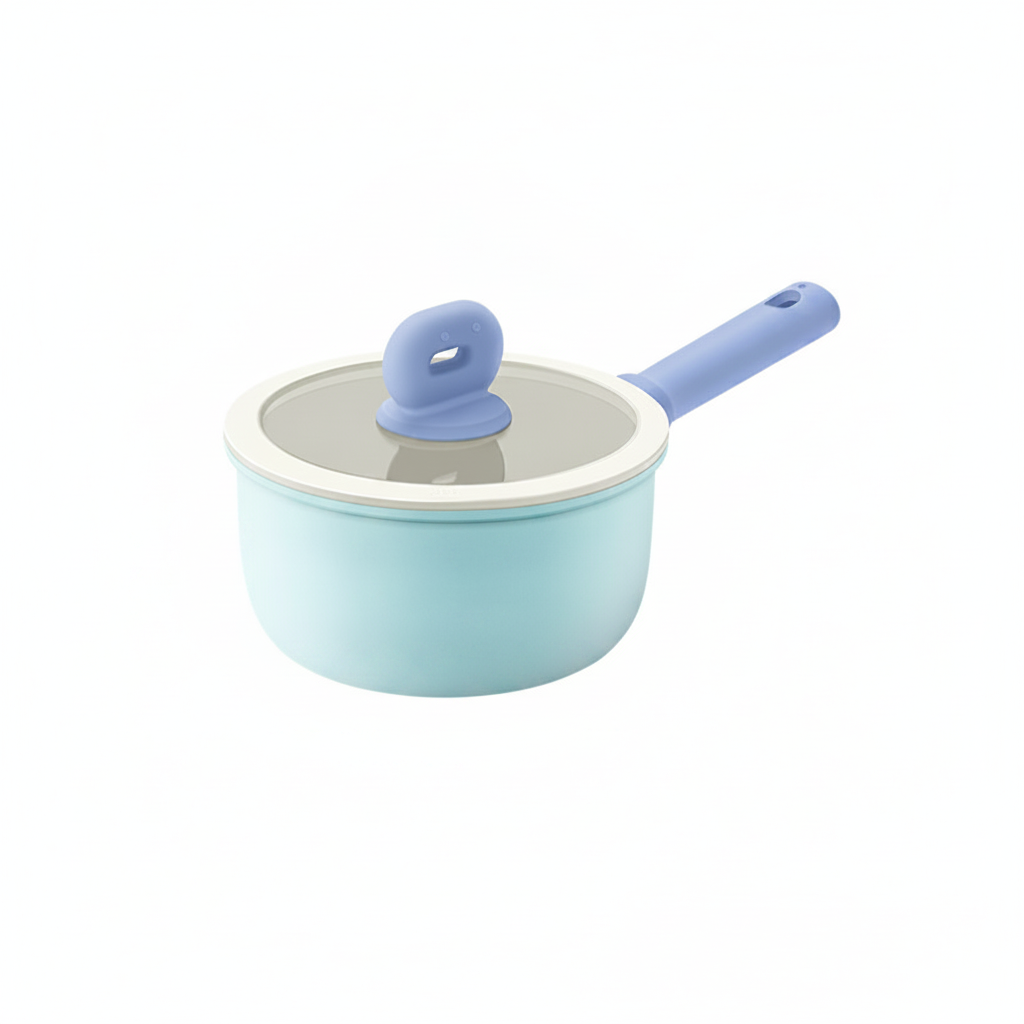 Olla lechera cerámica antiadherente 18-20 cm con tapa