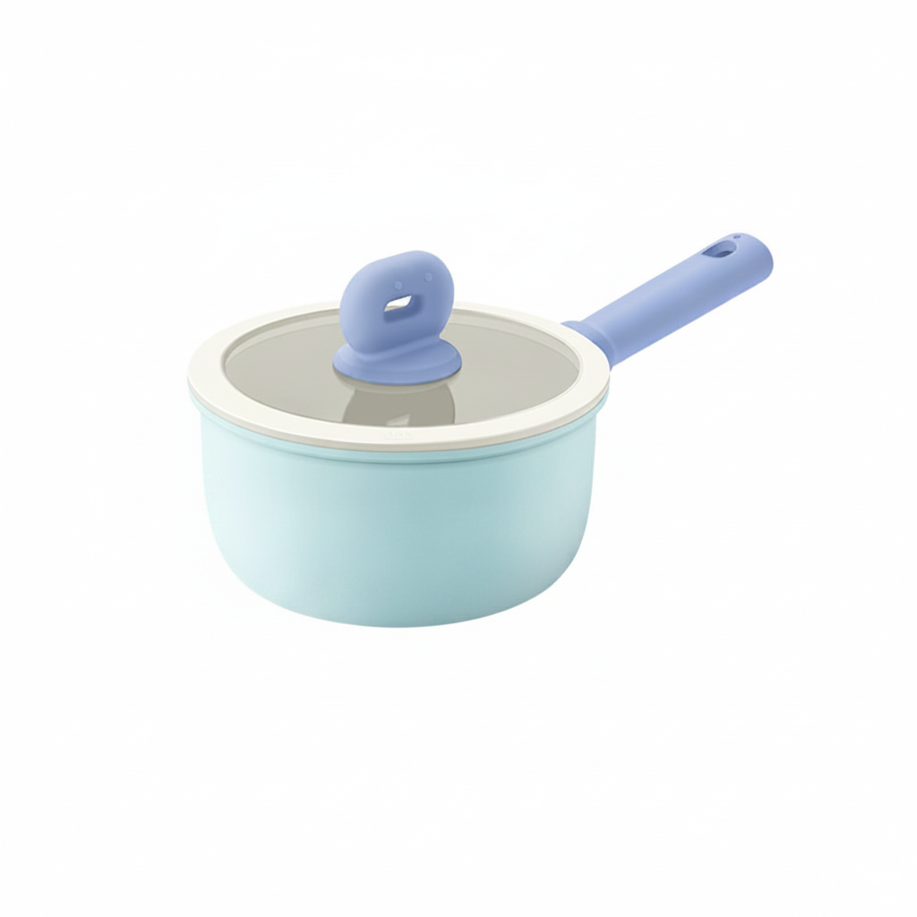Olla lechera cerámica antiadherente 18-20 cm con tapa
