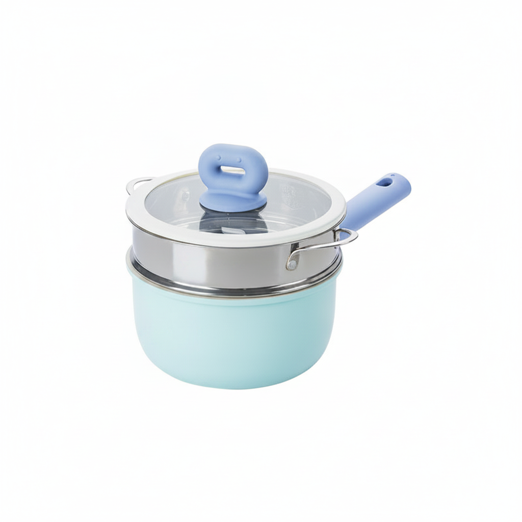Olla lechera cerámica antiadherente 18-20 cm con tapa