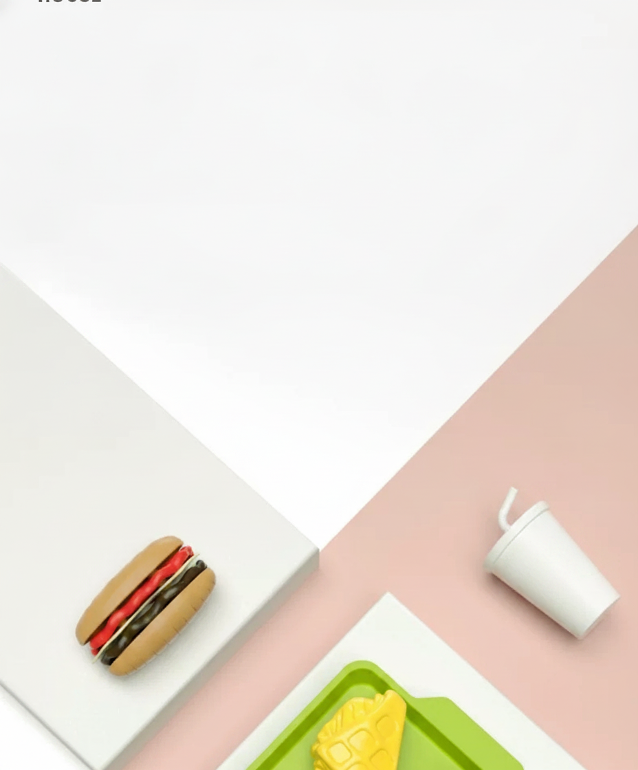Set de Juguetes de Comida Rápida 27 pzas para Niños