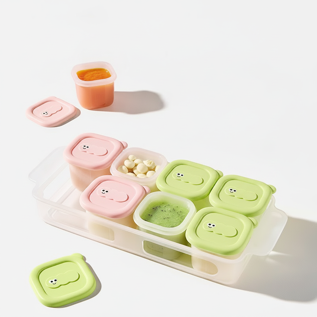 Molde de silicona para papillas y alimentos de bebé