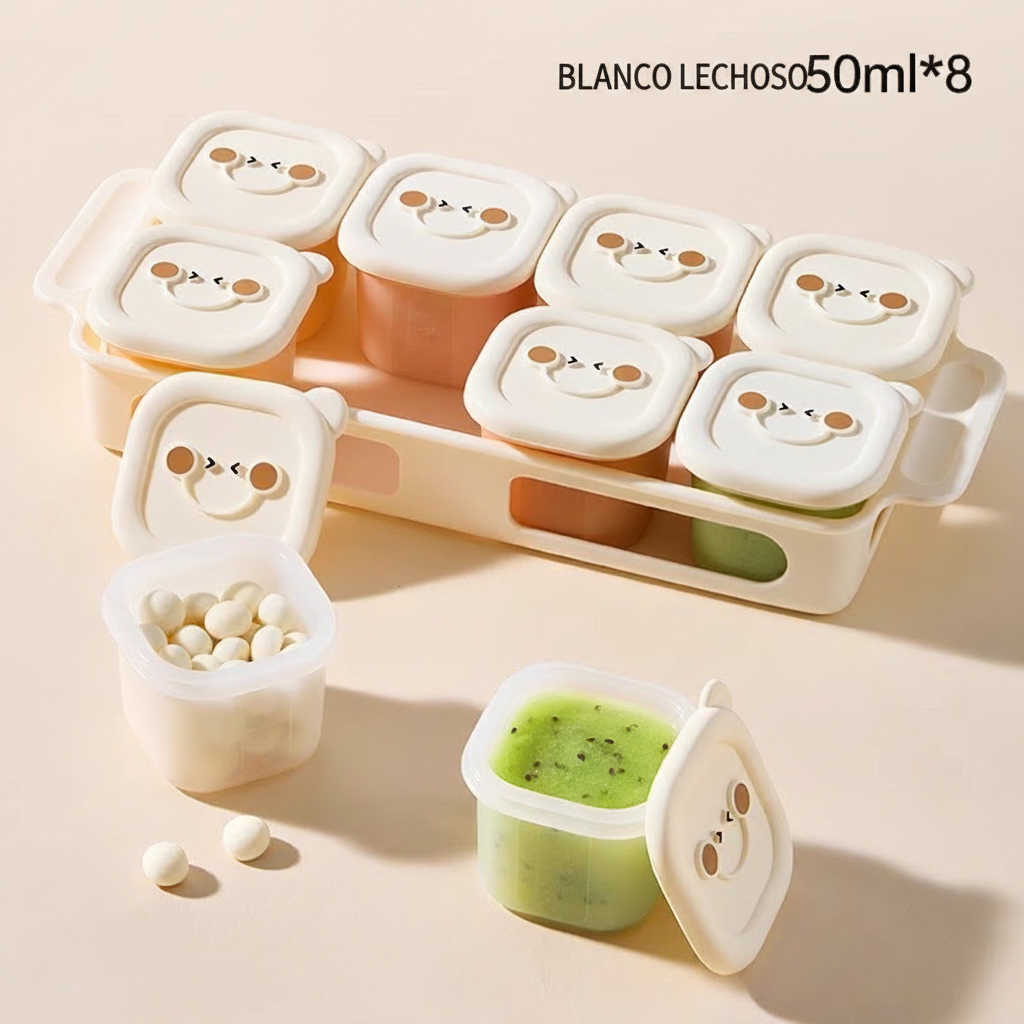 Molde de silicona para papillas y alimentos de bebé