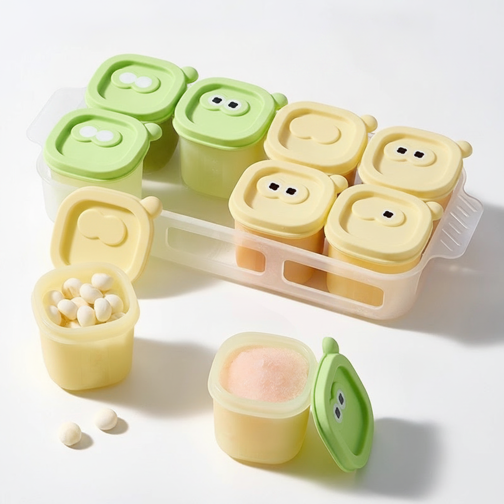 Molde de silicona para papillas y alimentos de bebé