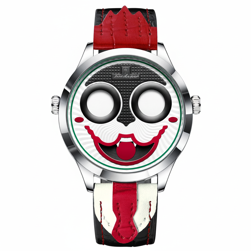 Reloj de hombre POEDAGAR cuarzo piel resistente al agua - 1