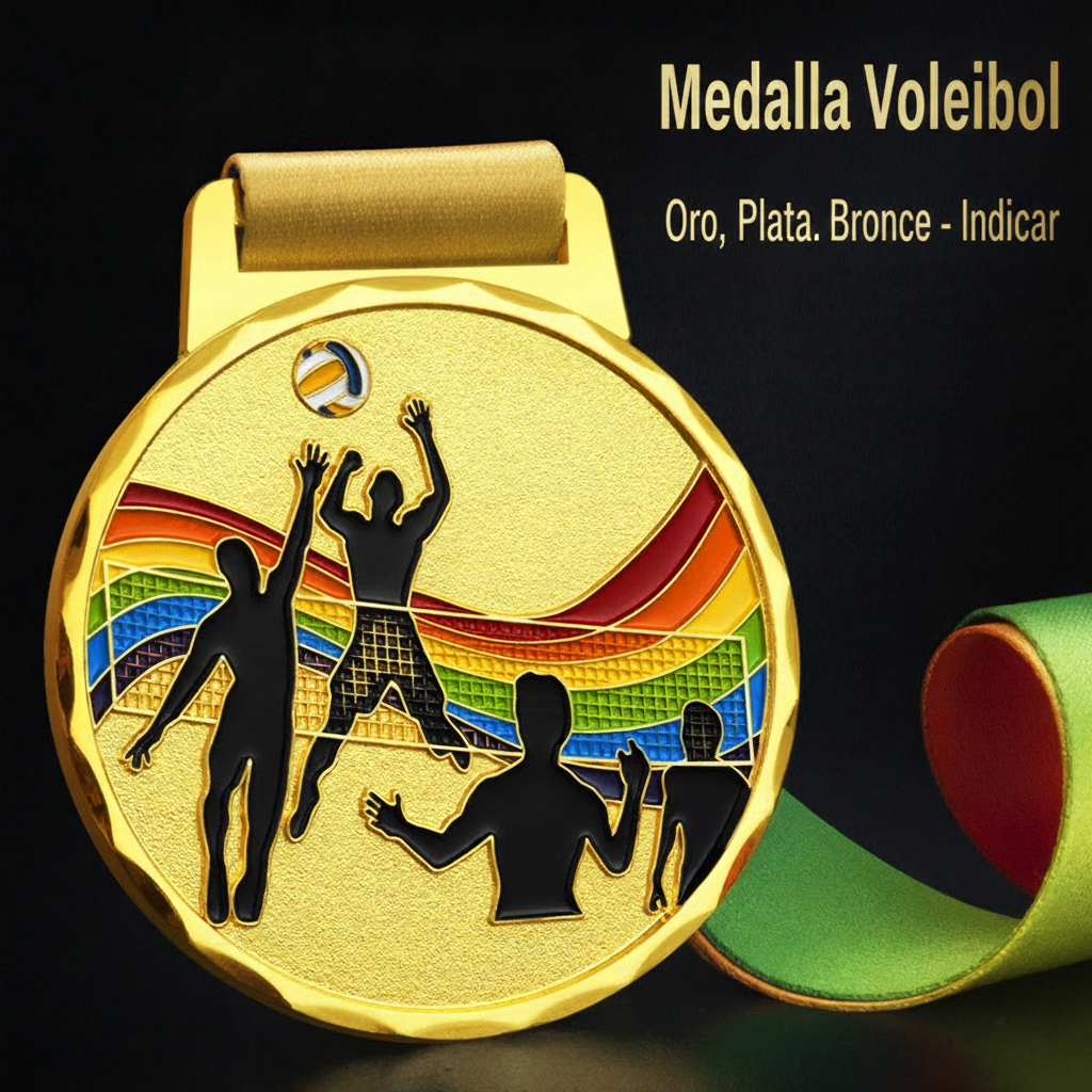 Medallas Deportivas de Metal Personalizables