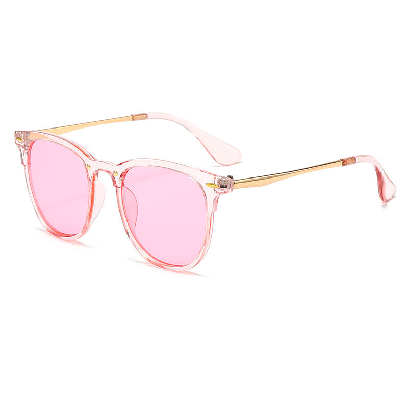 Lentes de Sol Retro Redondos con Protección UV400