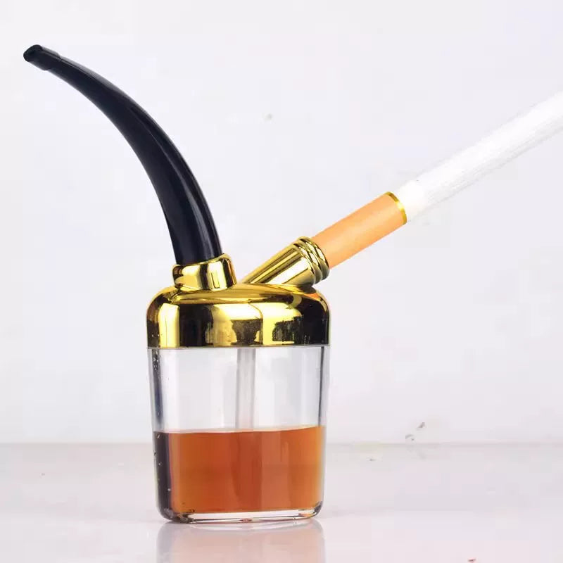 Pipa de agua portátil con filtro y boquilla 3 en 1 - 1