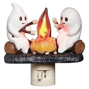 Veladora LED de resina con figura fantasma o navidad - 1