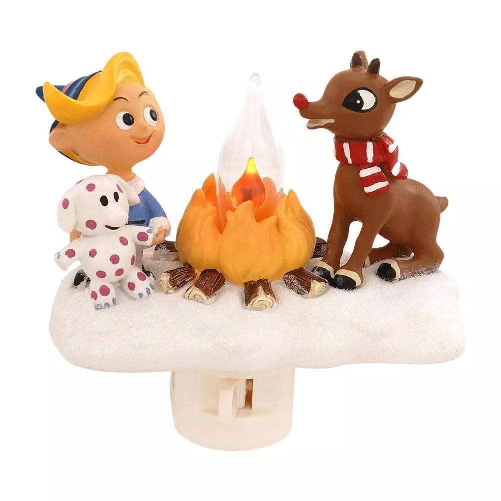 Veladora LED de resina con figura fantasma o navidad