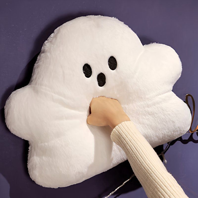 Cojín Fantasmita de Peluche Suave | Almohada Decorativa - 1